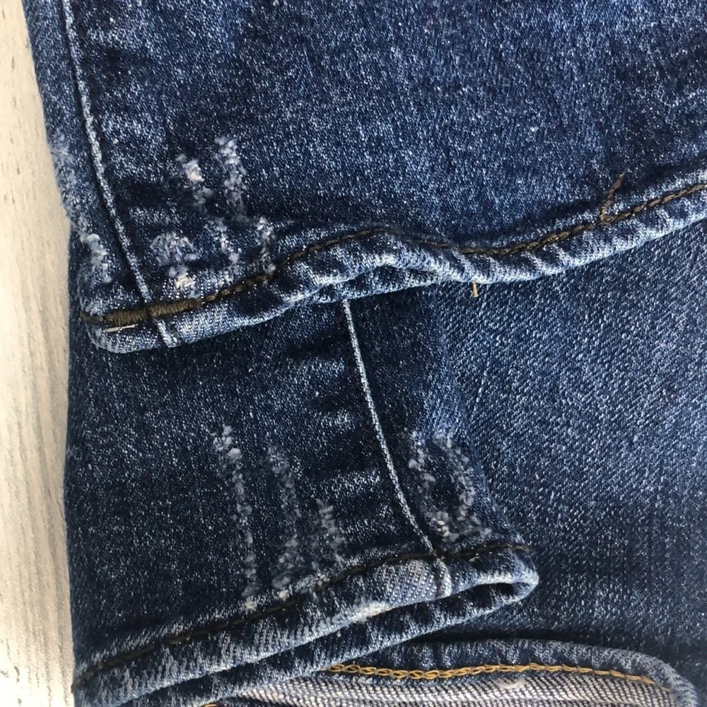 Polo by Ralph Lauren Kelly Stretch Bootcut Distressed Jeans Size 2/26 - Picture 10 of 13